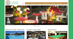 Desktop Screenshot of clubelibanesbh.com.br